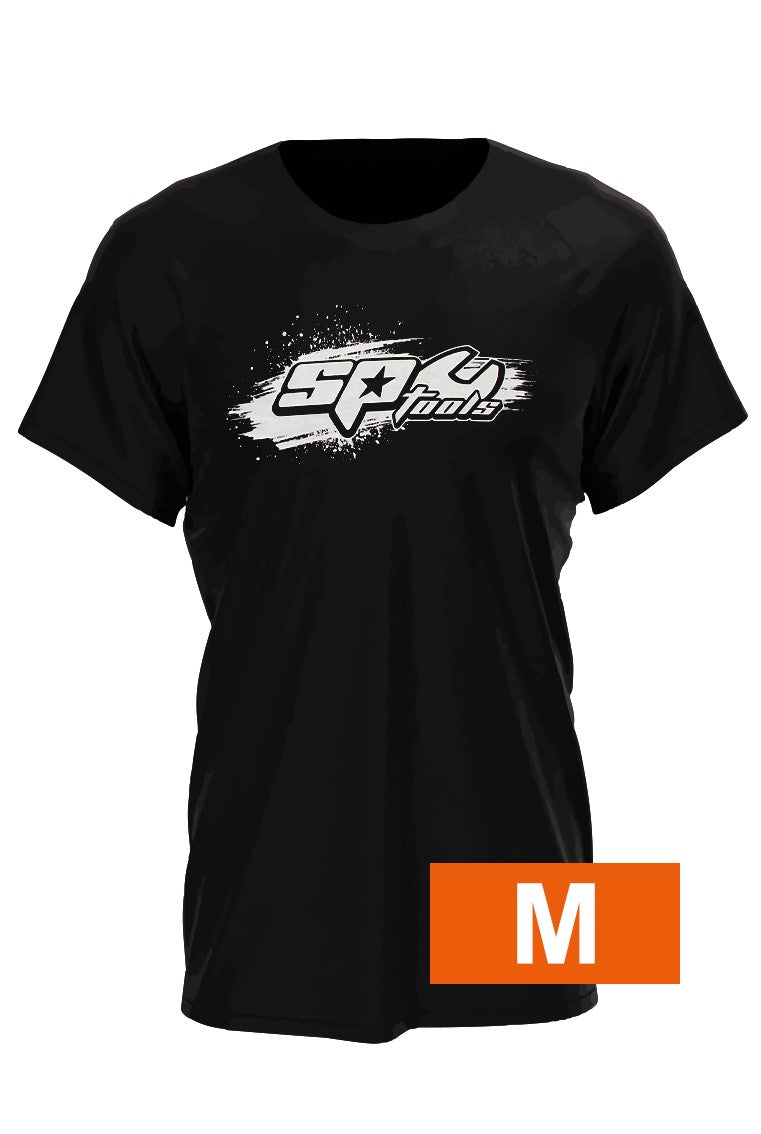 SP T-SHIRT BLACK AND WHITE SIZE M