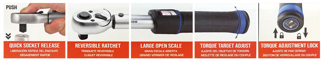 T8 MOMENTSLEUTEL 1/4" 4-20NM