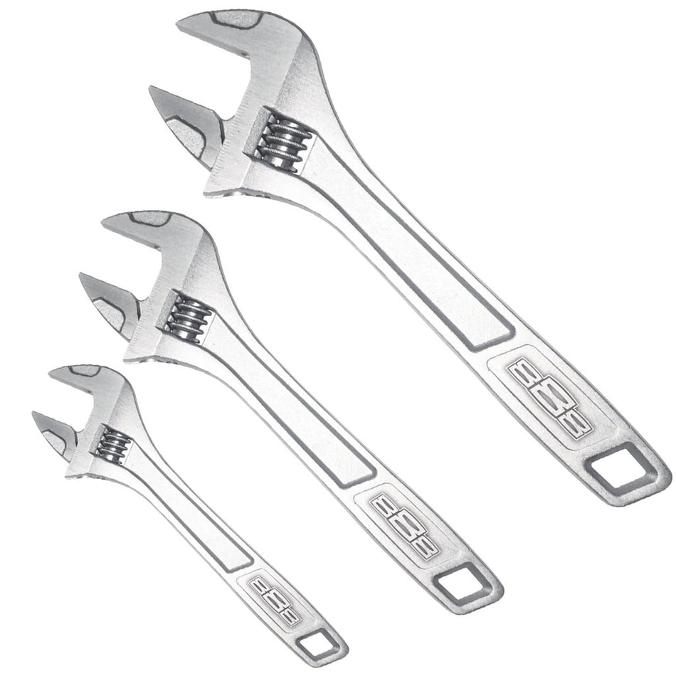 T8 VERSTELBARE MOERSLEUTEL SET 3 DELIG 150MM/200MM/250MM