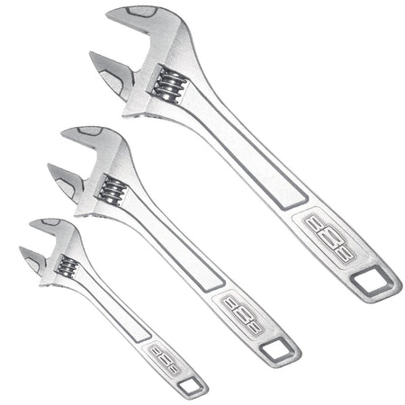 T8 VERSTELBARE MOERSLEUTEL SET 3 DELIG 150MM/200MM/250MM
