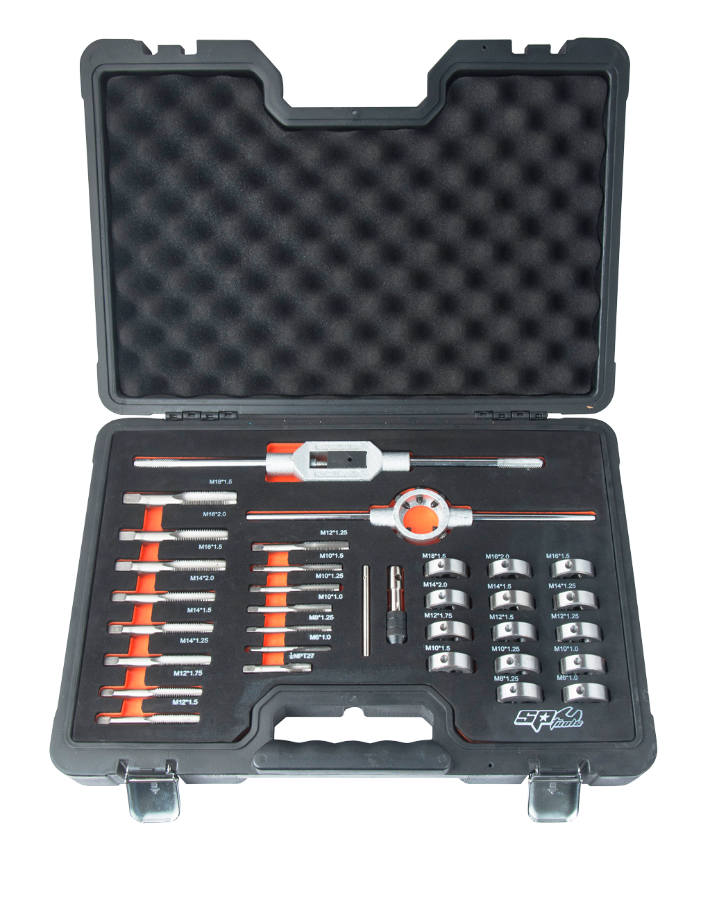 TAP & SNIJPLATEN SET 32 DELIG