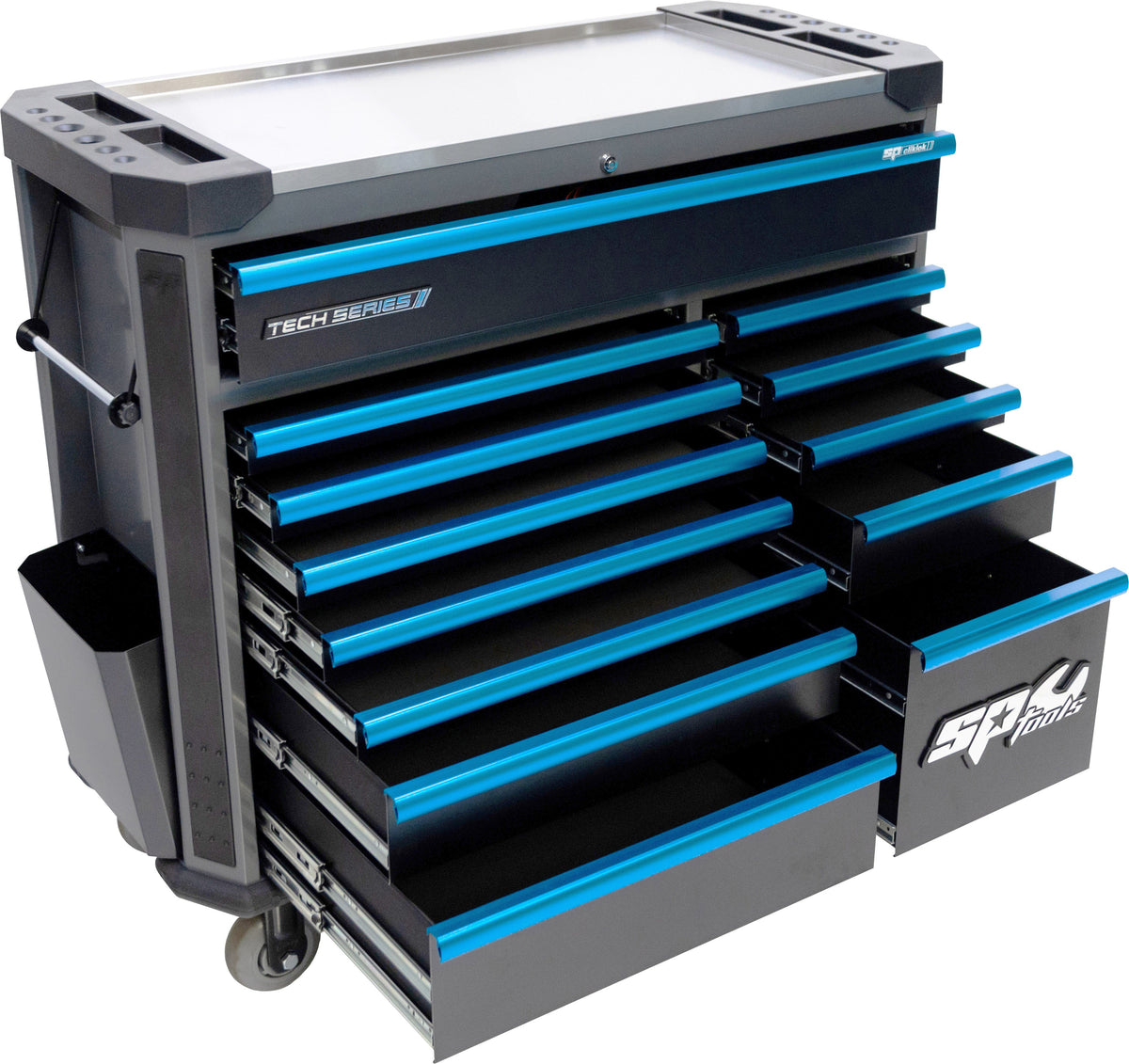 TECH SERIE GEREEDSCHAPWAGEN 13 LADEN DIAMOND BLACK/BLUE