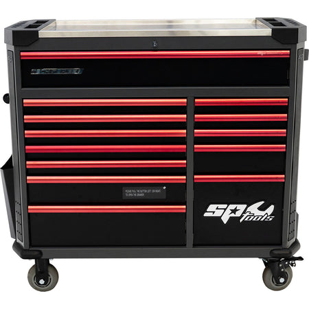 506 DELIGE TOOLKIT IN TECH SERIES GEREEDSCHAPWAGEN 13 LADEN ROOD