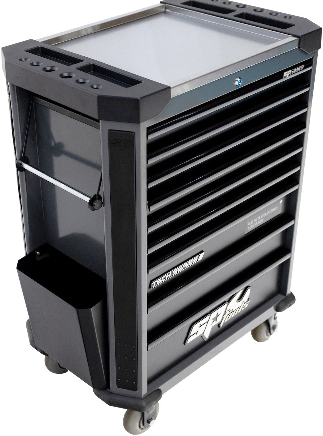 TECH SERIE GEREEDSCHAPWAGEN 9 LADEN DIAMOND BLACK
