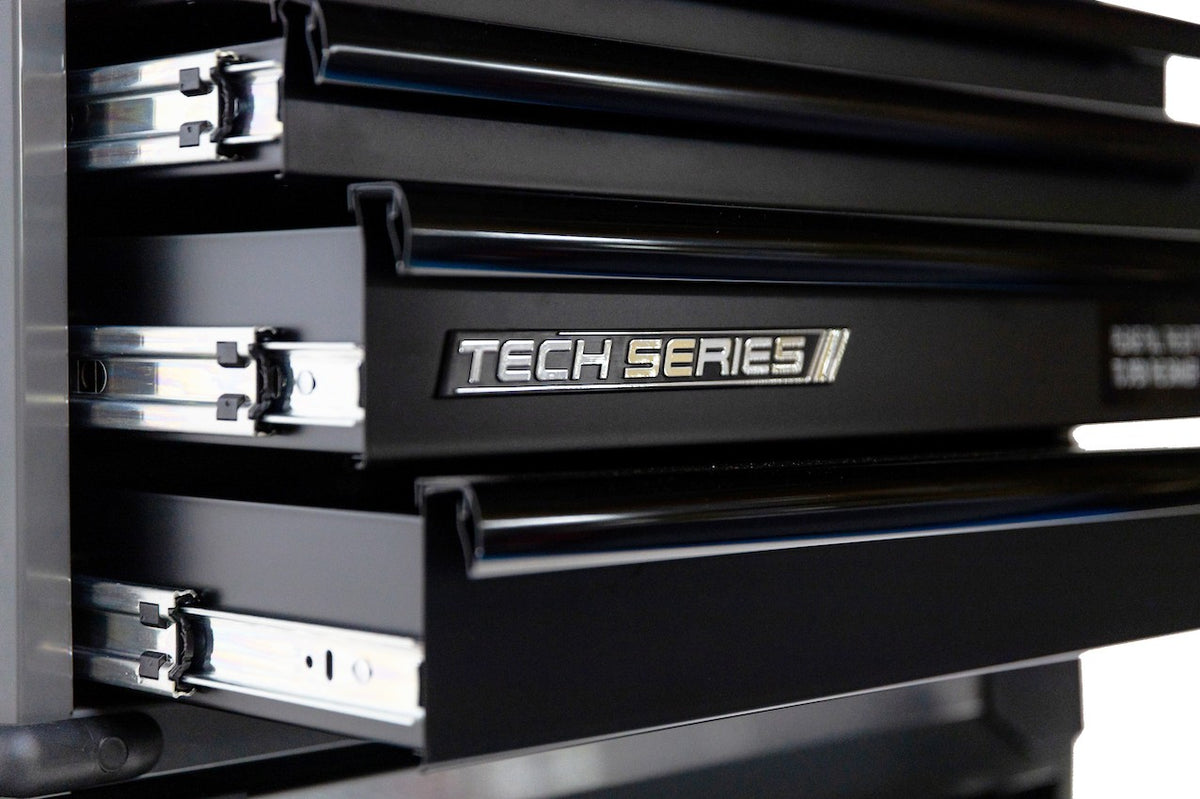 TECH SERIES GEREEDSCHAPWAGEN 16 LADEN MET TOPKIST ZWART