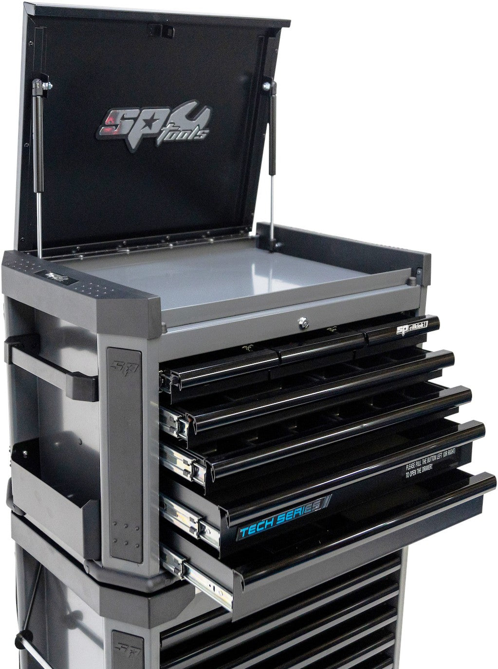 TECH SERIES GEREEDSCHAPWAGEN 16 LADEN MET TOPKIST ZWART