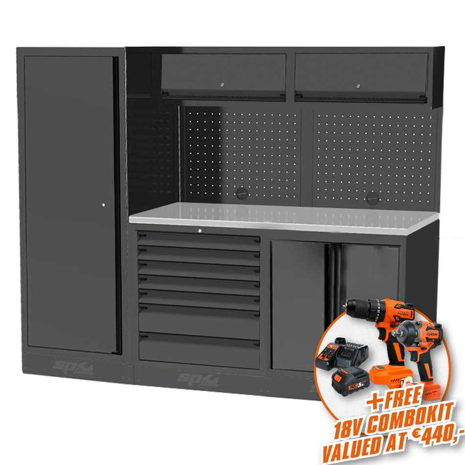 USA WORKSHOP SERIES 11 DELIG MET RVS WERKBLAD