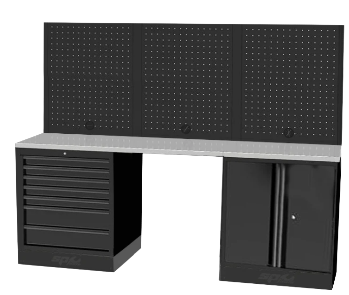 USA WORKSHOP SERIES 11 DELIG MET RVS WERKBLAD