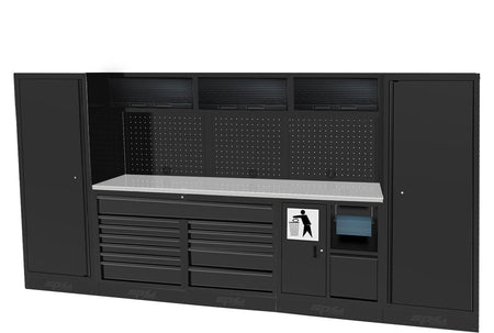 USA WORKSHOP SERIES 16 DELIG MET RVS WERKBLAD
