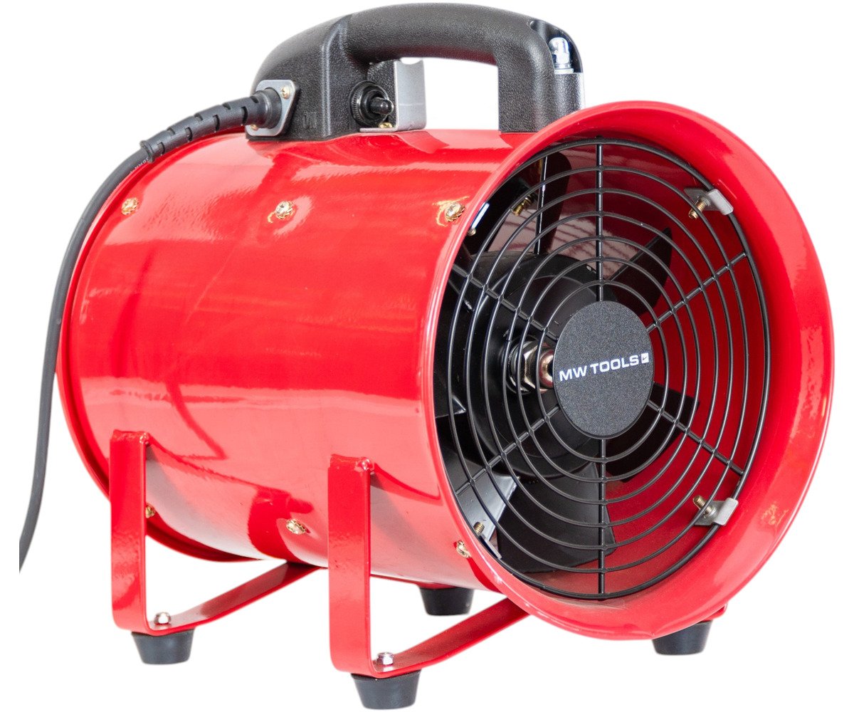 Mobiele ventilator ø200mm - 250W MW Tools - foto 2