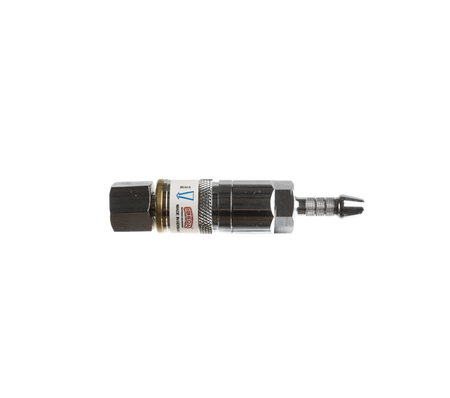 Snelkoppeling zuurstof 1/4r aan handgreep - Weldingshop