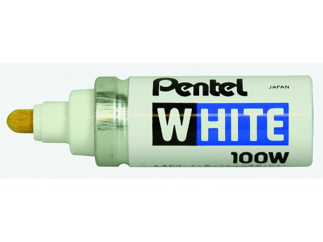 Pentel White 100W merkstift, ds a 12 st - Weldingshop