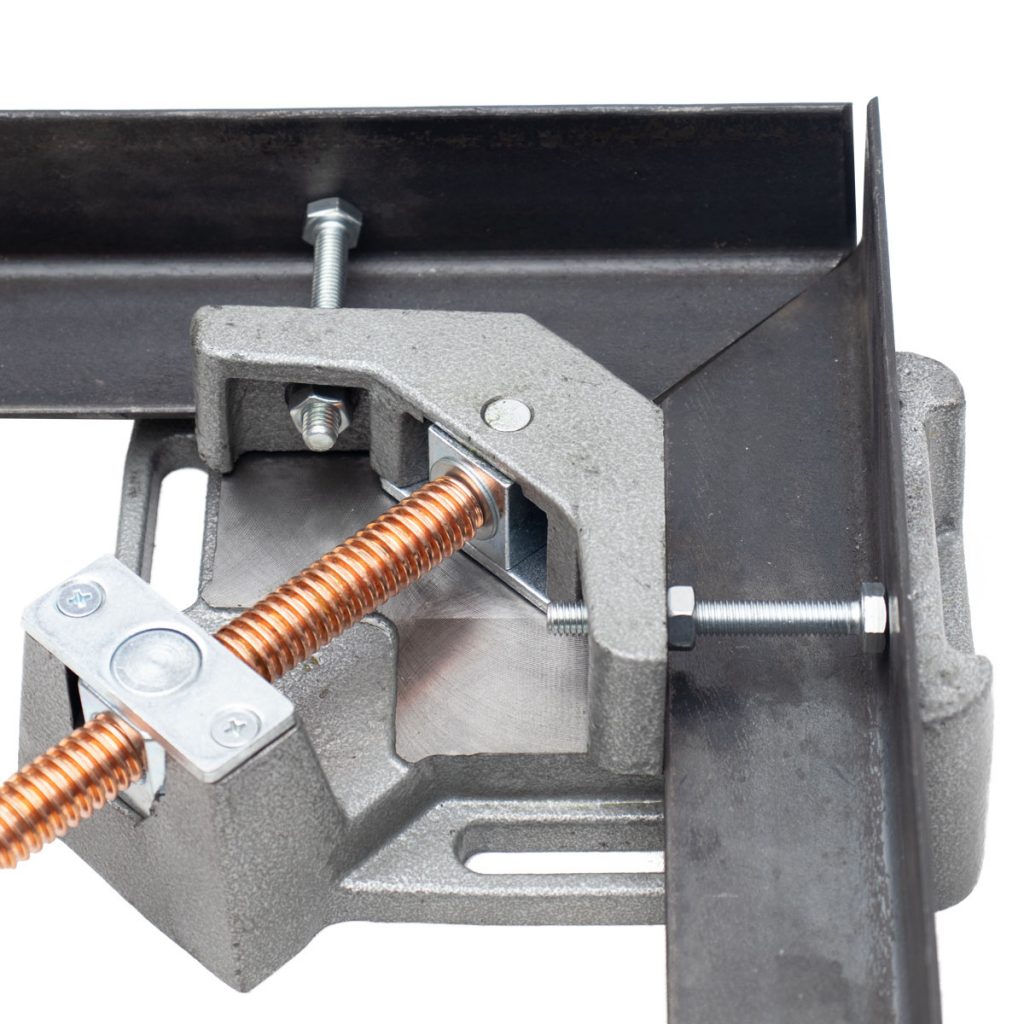 Stronghand 2 dimensionale spanlasklem leverbaar in drie uitvoeringen. - Weldingshop