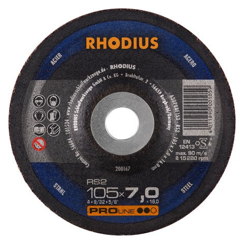 Rhodius RS2 Afbraamschijf - Weldingshop