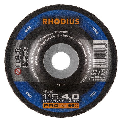 Rhodius RS2 Afbraamschijf - Weldingshop