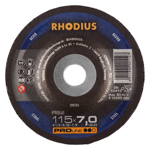 Rhodius RS2 Afbraamschijf - Weldingshop