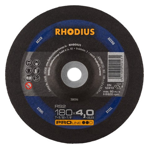 Rhodius RS2 Afbraamschijf - Weldingshop