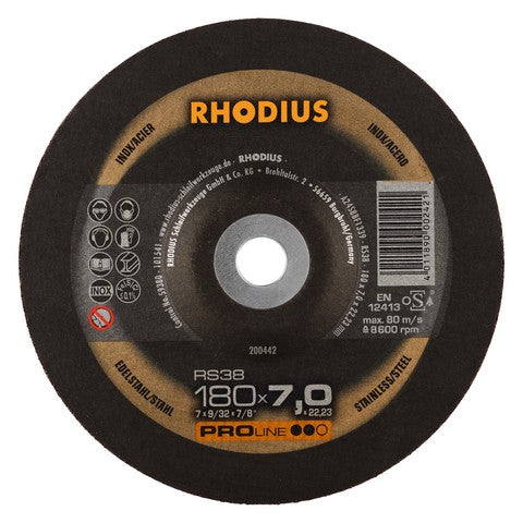 Rhodius RS38 Afbraamschijf - Weldingshop