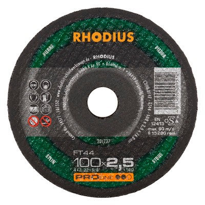 Rhodius FT44 Doorslijpschijf conventioneel - Weldingshop