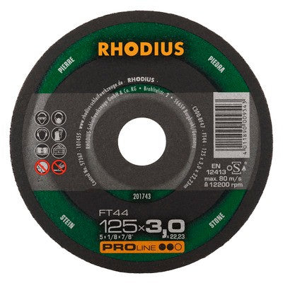Rhodius FT44 Doorslijpschijf conventioneel - Weldingshop