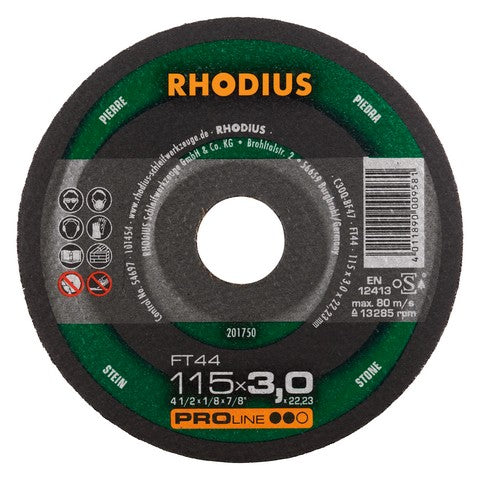 Rhodius FT44 Doorslijpschijf conventioneel - Weldingshop