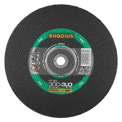 Rhodius FT40 Doorslijpschijf conventioneel - Weldingshop
