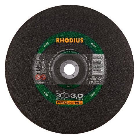 Rhodius FT40 Doorslijpschijf conventioneel - Weldingshop