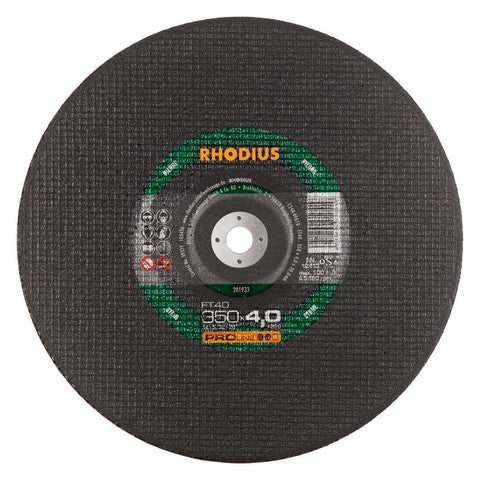 Rhodius FT40 Doorslijpschijf conventioneel - Weldingshop