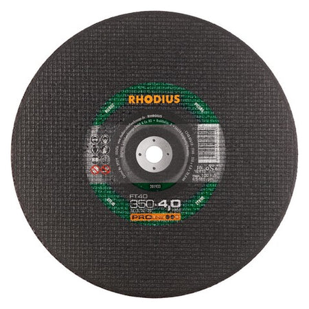 Rhodius FT40 Doorslijpschijf conventioneel - Weldingshop