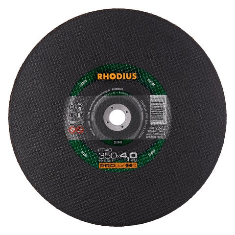 Rhodius FT40 Doorslijpschijf conventioneel - Weldingshop