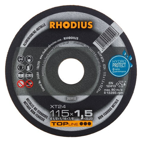 Rhodius XT24 Doorslijpschijf extra dun - Weldingshop