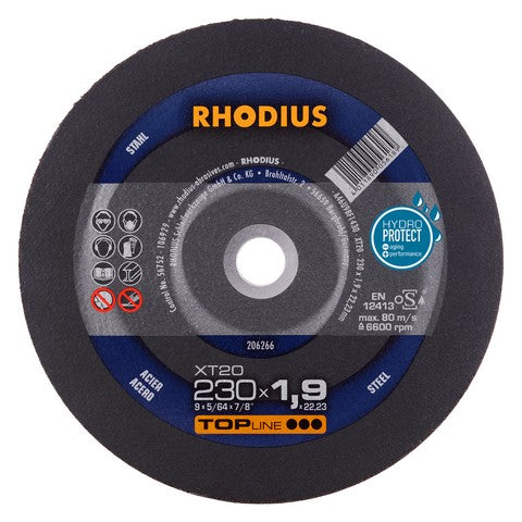Rhodius XT20 Doorslijpschijf extra dun - Weldingshop