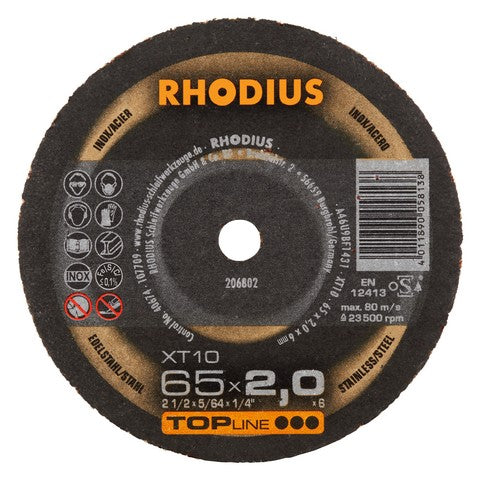 Rhodius XT10 Doorslijpschijf MINI - Weldingshop