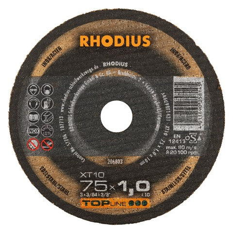Rhodius XT10 Doorslijpschijf MINI - Weldingshop