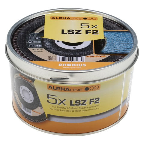 Rhodius LSZ F2 Box Lamellenslijpschijf - Weldingshop