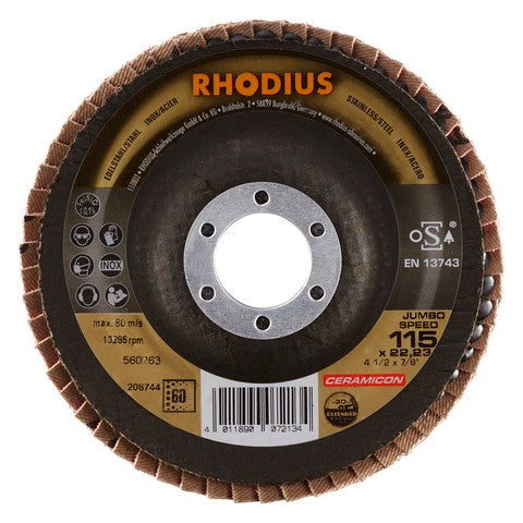 Rhodius Jumbo Speed Extended Lamellenslijpschijf - Weldingshop