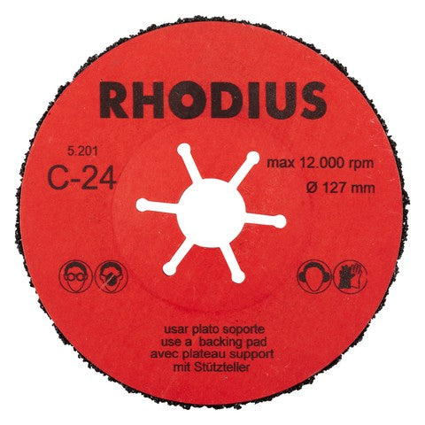Rhodius SFC Semi-flexibele schuurschijf - Weldingshop