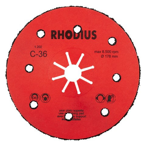 Rhodius SFC Semi-flexibele schuurschijf - Weldingshop