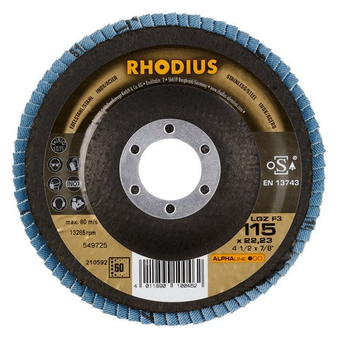 Rhodius LGZ F3 Lamellenslijpschijf - Weldingshop