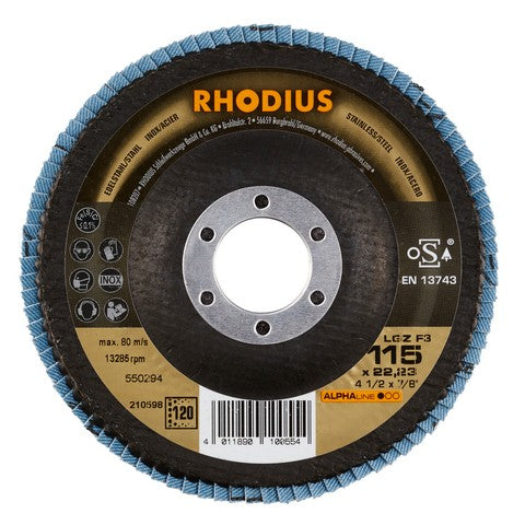 Rhodius LGZ F3 Lamellenslijpschijf - Weldingshop