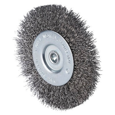 Rhodius ERBWBM Ronde staaldraadborstel op stift - Weldingshop