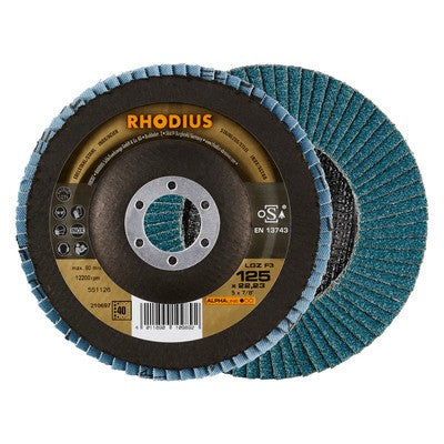 Rhodius LGZ F3 Lamellenslijpschijf - Weldingshop