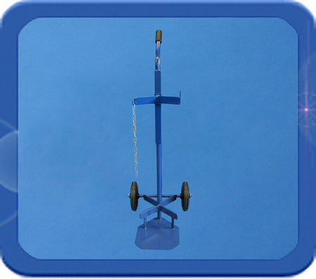 Cilinderwagen - flessenwagen 1 x 20/50 l Rubber wielen - Weldingshop