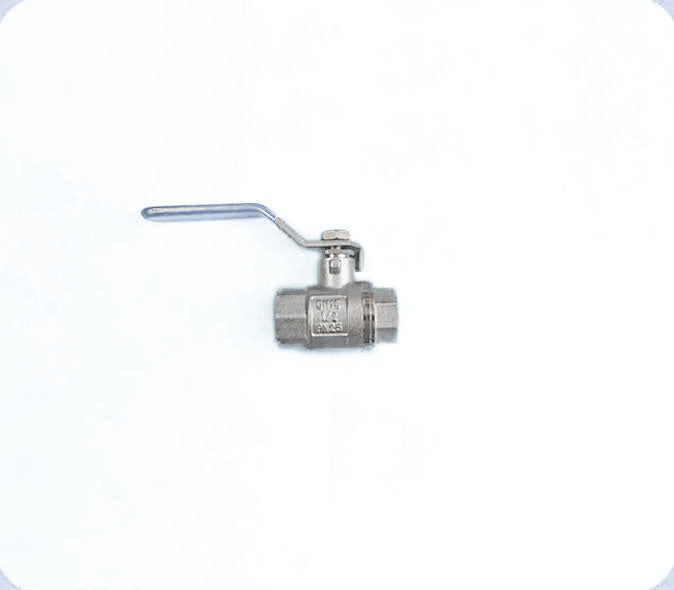 Kogelkraan LD 3/4r inw. blauw ontvet - Weldingshop