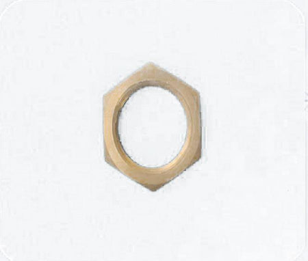 Contramoer 3/8r messing - Weldingshop