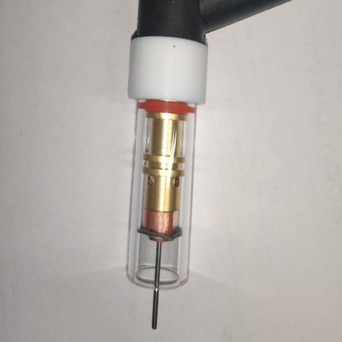 Gaslensset glas Quatz TIG Consumables 17 - 18 - 26 Serie - Weldingshop