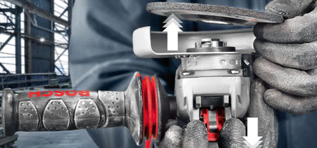 Bosch blauw haakse slijper GWX 17-125 S inclusief 100 X-LOCK doorslijpschijven - Weldingshop