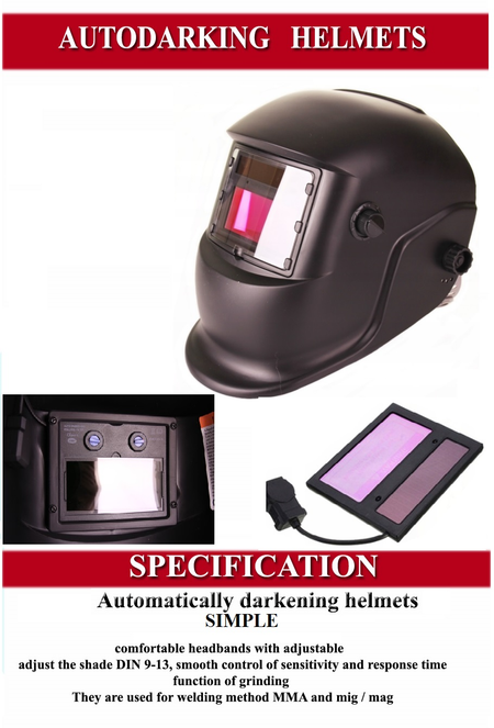 Lashelm automatisch dimmend B keuze kap. - Weldingshop