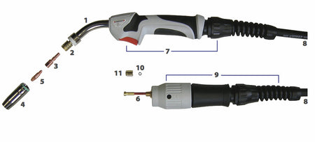 Jasic MIG250P Puls Inverter MIG Pulse / Electrode lassen (202C) Synergic - Weldingshop