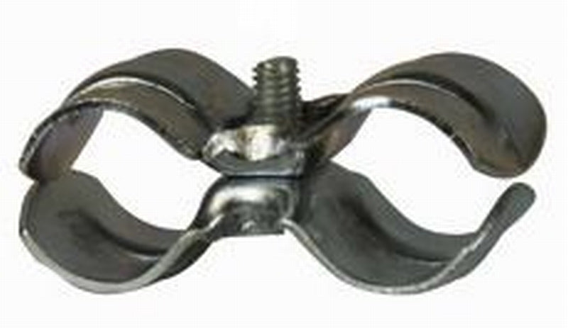 Dubbele slangklem metaal plat - Weldingshop